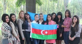 Азербайджанская молодежь представила национальную культуру в День города Днепропетровска (фото)