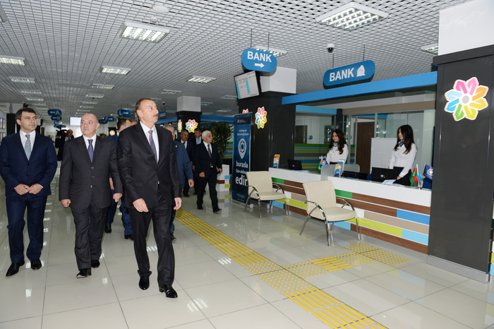 Президент Азербайджана принял участие в открытии третьего центра «ASAN xidmət» в Баку (ФОТО)