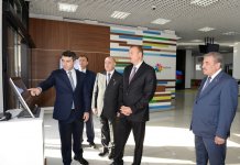 Президент Азербайджана принял участие в открытии третьего центра «ASAN xidmət» в Баку (ФОТО)