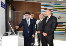 Президент Азербайджана принял участие в открытии третьего центра «ASAN xidmət» в Баку (ФОТО)