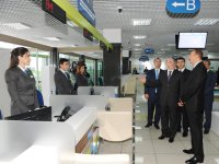 Президент Азербайджана принял участие в открытии третьего центра «ASAN xidmət» в Баку (ФОТО)