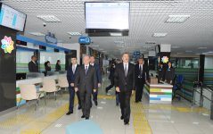 Президент Азербайджана принял участие в открытии третьего центра «ASAN xidmət» в Баку (ФОТО)