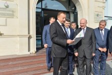 Президент Азербайджана принял участие в открытии третьего центра «ASAN xidmət» в Баку (ФОТО)