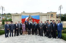 Президент Азербайджана ознакомился с условиями, созданными в парке Гейдара Алиева в Красной слободе (ФОТО)