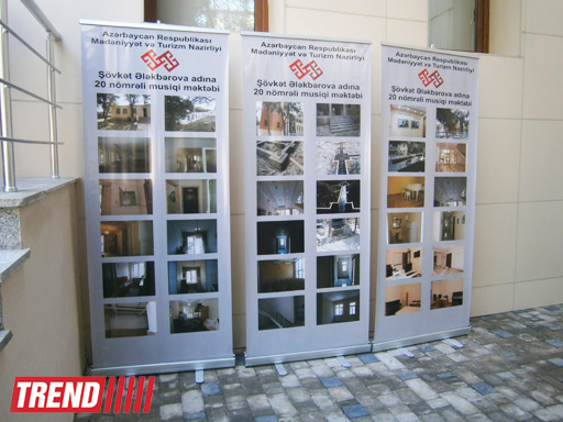 В Баку после реконструкции открыта Детская музыкальная школа № 20 им. Шовкет Алекперовой (фото)