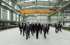 Президент Ильхам Алиев: Азербайджан будет вносить свой вклад в решение энергетических вопросов и на Европейском континенте (ФОТО)