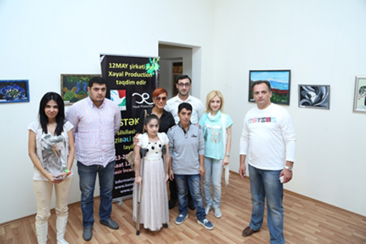 Выставка "Привлекательные цвета" стала праздником для талантливых художников -  Гюльнара Халилова (фото)