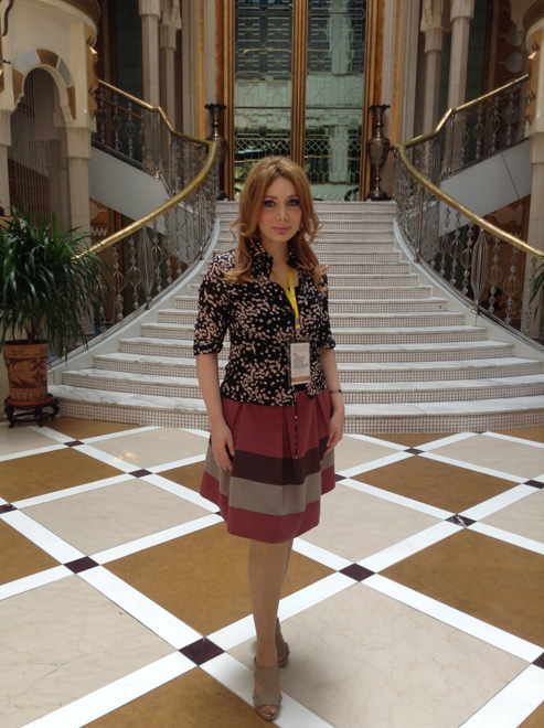 Фахрия Халафова приняла участие в Евразийском  фестивале одежды "Шёлковый путь - 2013" (фото)