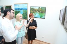 Выставка "Привлекательные цвета" стала праздником для талантливых художников -  Гюльнара Халилова (фото)