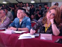 Фахрия Халафова приняла участие в Евразийском  фестивале одежды "Шёлковый путь - 2013" (фото)