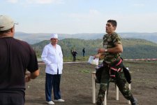 В Азербайджане прошел первый закрытый чемпионат МЧС по спортивному ориентированию (фото)