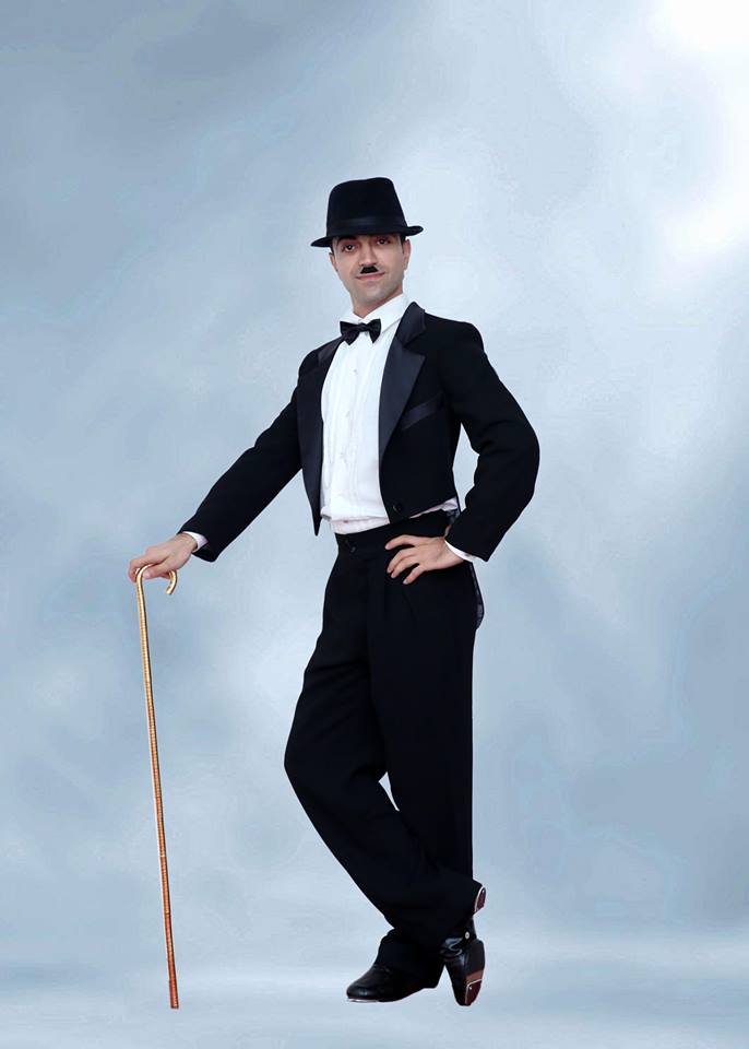 Азербайджанский танцор Ильхам Керимли предстал в образе Чарли Чаплина (видео-фото)