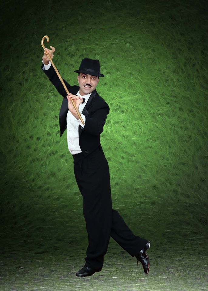 Азербайджанский танцор Ильхам Керимли предстал в образе Чарли Чаплина (видео-фото)