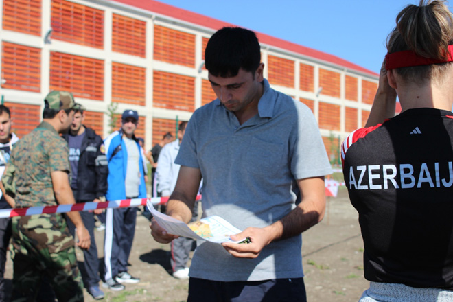 В Азербайджане прошел первый закрытый чемпионат МЧС по спортивному ориентированию (фото)