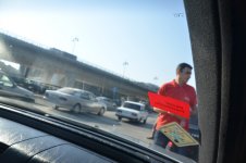 Молодежная инициативная группа «Мой Президент» проводит очередную акцию (ФОТО)