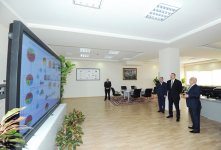 Ильхам Алиев принял участие в церемонии сдачи в эксплуатацию электрической подстанции в Низаминском районе Баку (ФОТО)