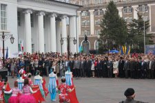 Азербайджанская культура и кухня представлена на фестивале "Єдина родина - моя Україна" (фото)