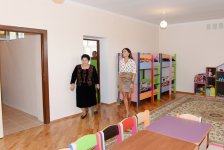 Первая леди Азербайджана приняла участие в церемонии открытия нового жилого здания для выпускников интернатов и детских садов (версия 3) (ФОТО)