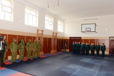 Вице-президент Фонда Гейдара Алиева Лейла Алиева ознакомилась со спецшколой Госпогранслужбы (ФОТО)