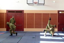 Вице-президент Фонда Гейдара Алиева Лейла Алиева ознакомилась со спецшколой Госпогранслужбы (ФОТО)