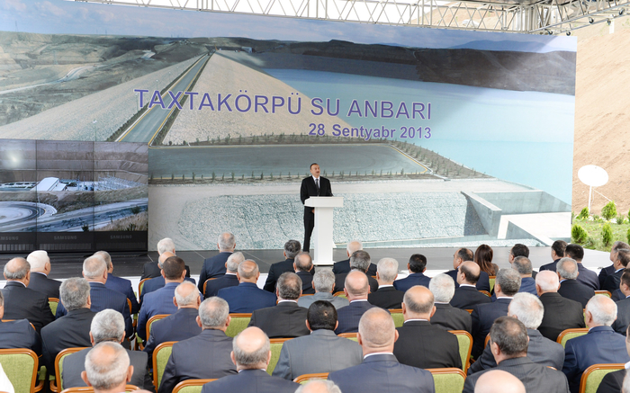 Президент Азербайджана и его супруга приняли участие в церемонии открытия ряда крупных объектов в Шабранском районе (ФОТО)