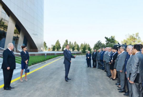 Президент Ильхам Алиев: Азербайджан уже стал незаменимым как транзитная страна (ФОТО)