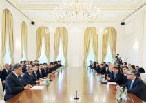 Президент Ильхам Алиев: В последние годы Азербайджан смог подняться на международных соревнованиях на самые высокие ступени (ФОТО)