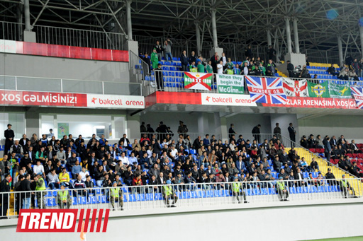 Сборная Азербайджана по футболу победила Северную Ирландию в рамках ЧМ-2014 (ФОТО)