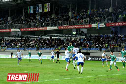 Сборная Азербайджана по футболу победила Северную Ирландию в рамках ЧМ-2014 (ФОТО)