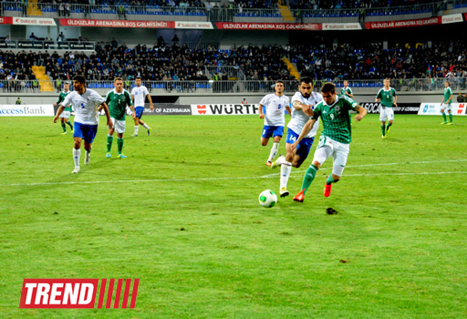 Сборная Азербайджана по футболу победила Северную Ирландию в рамках ЧМ-2014 (ФОТО)