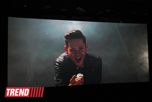 В Баку победитель «Евровидения» презентовал проект на английском языке (видео-фото)