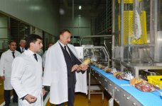 Президент Азербайджана принял участие в открытии хлебозавода и парка в Хатаинском районе Баку (ФОТО)