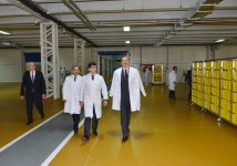 Президент Азербайджана принял участие в открытии хлебозавода и парка в Хатаинском районе Баку (ФОТО)