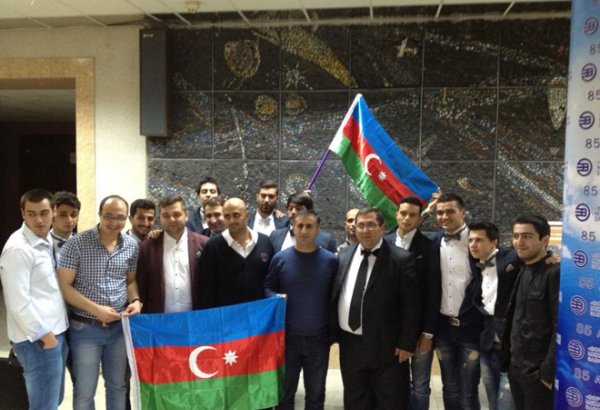 Команда КВН "Сборная Баку" вышла в финал Центральной Воронежской лиги Международного союза КВН