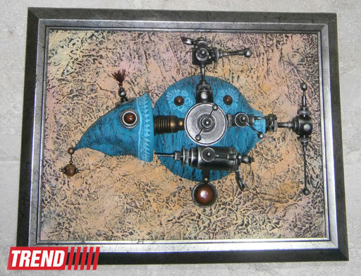 В Баку открылась выставка "Эспрессо по-марсиански": кукольные фантазии на тему о жизни на Марсе (фото)