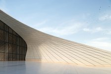 Новая фотосессия здания Центра Гейдара Алиева