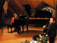 Пианистка Ренара Ахундова и протоиерей Артемий Владимиров выступили в США (фото)