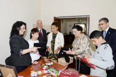 Вице-президент Фонда Гейдара Алиева Лейла Алиева побывала в домах-интернатах в Сабунчинском и Абшеронском районах (ФОТО)