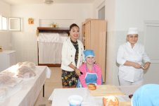 Вице-президент Фонда Гейдара Алиева Лейла Алиева побывала в домах-интернатах в Сабунчинском и Абшеронском районах (ФОТО)