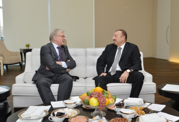 Ильхам Алиев принял экс-президента ПАСЕ
