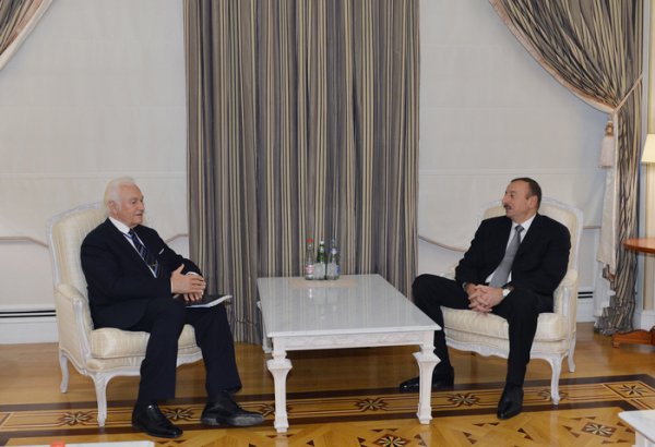 Президент Азербайджана принял экс-главу Эстонии