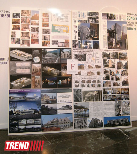 Открылась выставка работ I Бакинского международного архитектурного конкурса (фото)