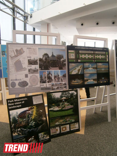 Открылась выставка работ I Бакинского международного архитектурного конкурса (фото)