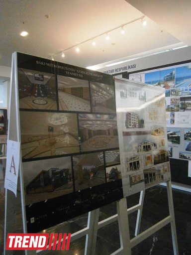 Открылась выставка работ I Бакинского международного архитектурного конкурса (фото)