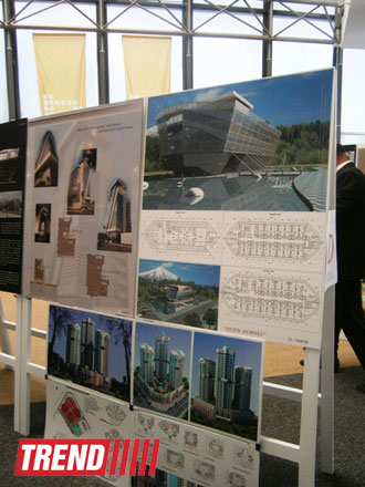 Открылась выставка работ I Бакинского международного архитектурного конкурса (фото)