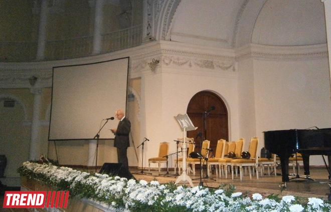 В Баку состоялось торжественное мероприятие, посвященное юбилею Ислама Сафарли (фото)