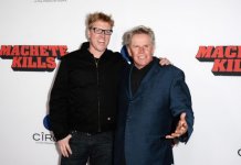 Сабина Ахмедова на презентации фильма “Мачете убивает” со звездами Голливуда (фото)