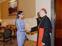 Мехрибан Алиева встретилась с президентом Понтификского совета Ватикан по культуре (ФОТО)