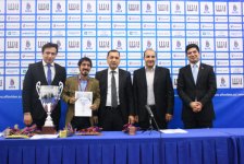 В Азербайджане состоялась церемония награждения победителей второго "Кубка молодёжи" по футболу" (фото)