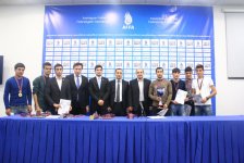 В Азербайджане состоялась церемония награждения победителей второго "Кубка молодёжи" по футболу" (фото)